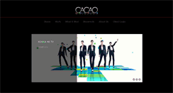 Desktop Screenshot of cacaoworkshop.com
